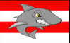 Flagge Frankfurt Sharks